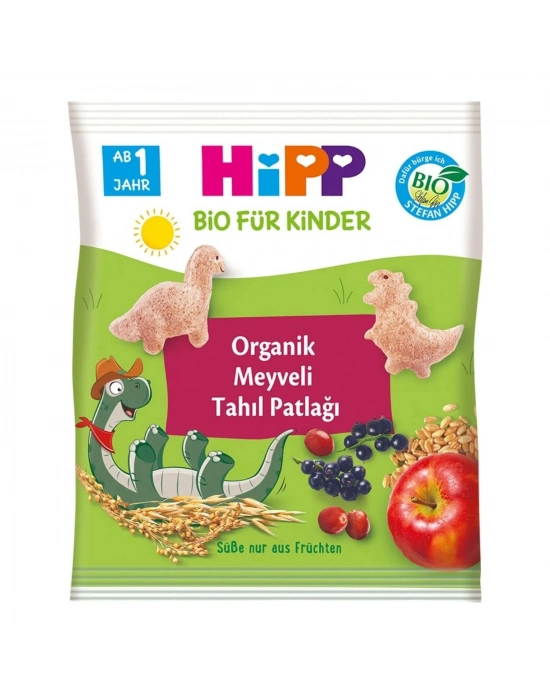 Hipp Organik Meyveli Tahıl Patlağı 30 Gr
