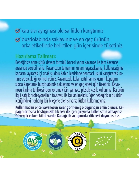 Hipp Organik Sebze Karışımı 125 Gr