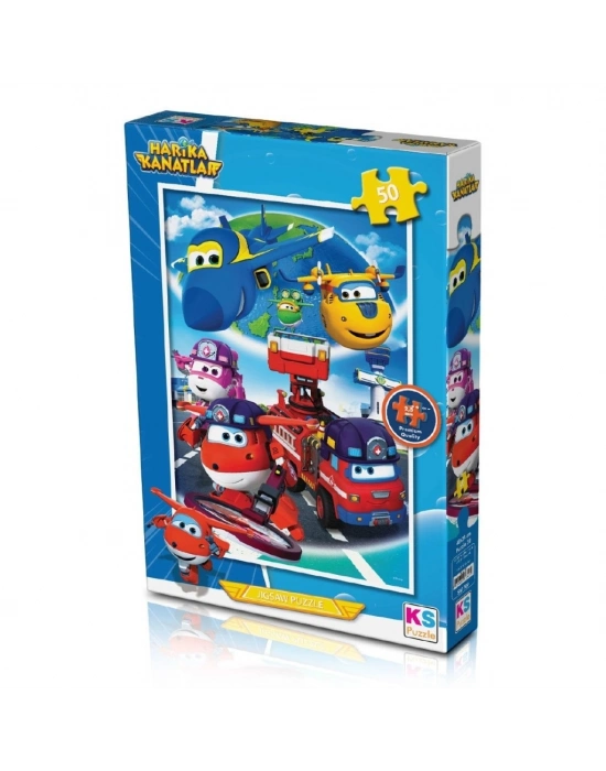 HK 709 Harika Kanatlar 50 Parça Puzzle -KS Puzzle