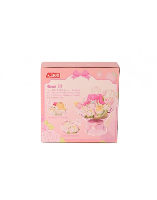 ® HK121 JAKİ ÇİÇEK BUKETİ 187 PARÇA BLOCK OYUNCAK