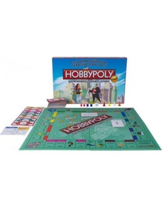 Hobby Poly Gayrimenkul Emlak Ticareti Oyunu