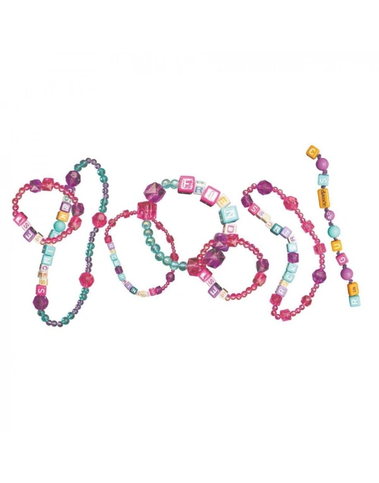 HOBİ SET 2İN1 BONCUK TAKI TASARIM HARFLİ