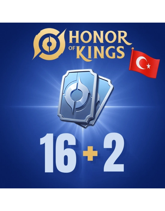 Honor of Kings 16 + 2 Jeton TR