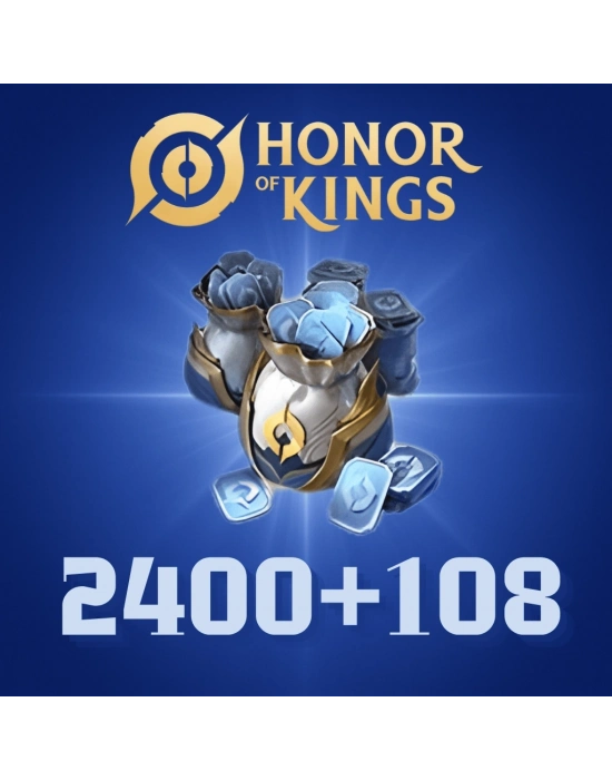 Honor of Kings 2508 (2400+108) Tokens Global