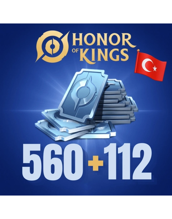 Honor of Kings 560 + 112 Jeton TR
