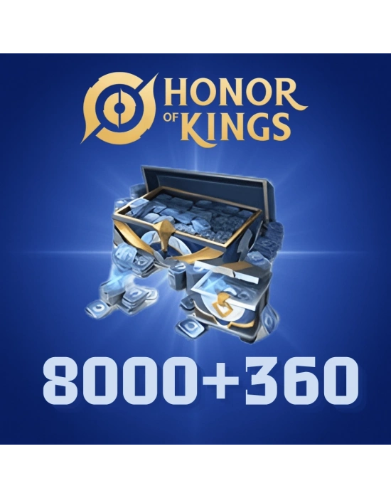 Honor of Kings 8360 (8000+360) Tokens Global