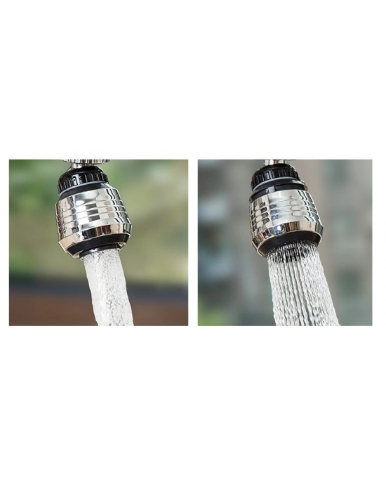 Hortumlu Esnek Su Tasarruflu 2 Modlu Musluk Başlığı