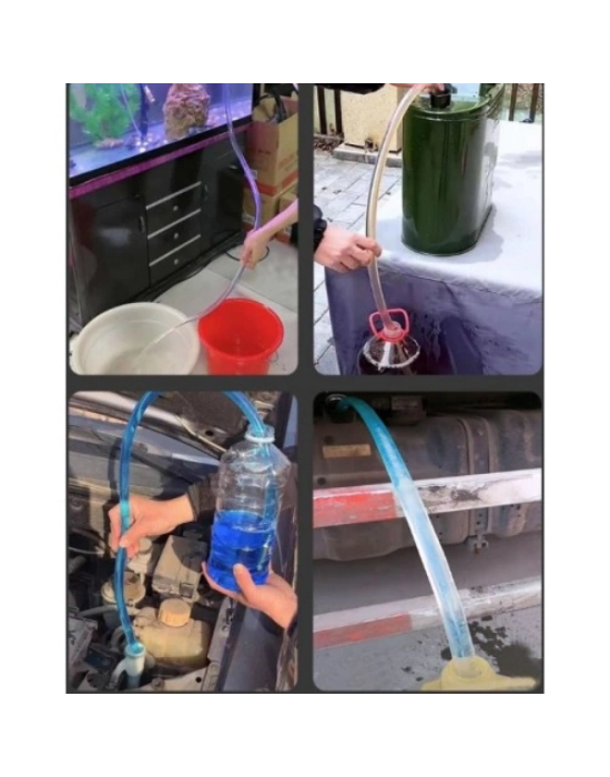 Hortumlu Sıvı Aktarma Aparatı 150 cm