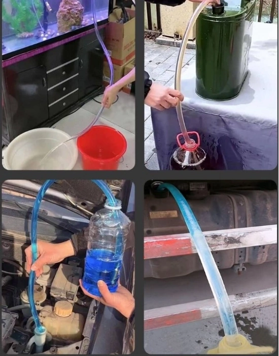 Hortumlu Sıvı Aktarma Aparatı 150 cm