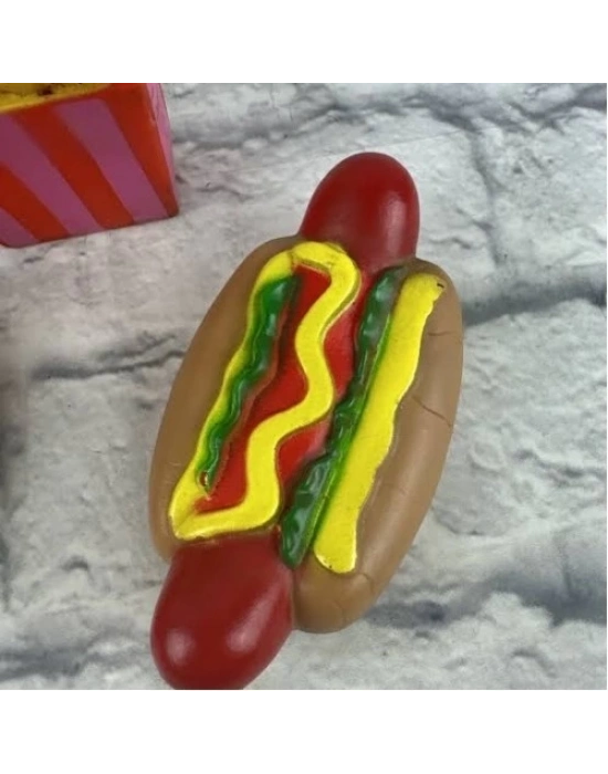 Hot Dog Sesli Köpek Oyuncağı