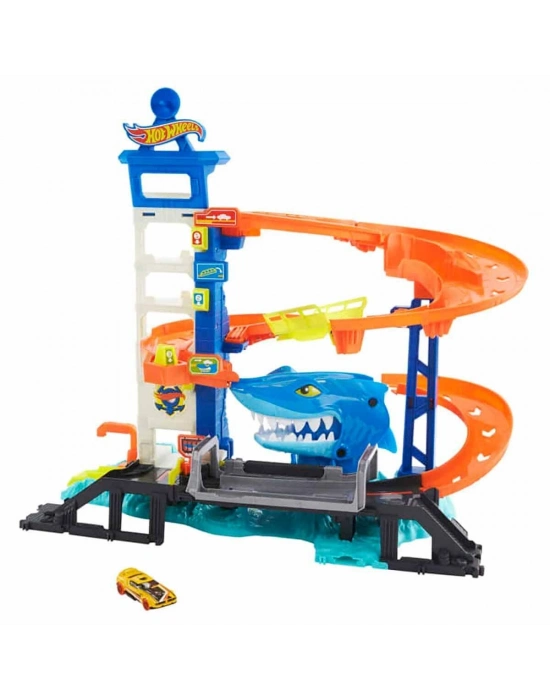Hot Wheels City Köpek Balığından Kaçış Oyun Seti HDP06
