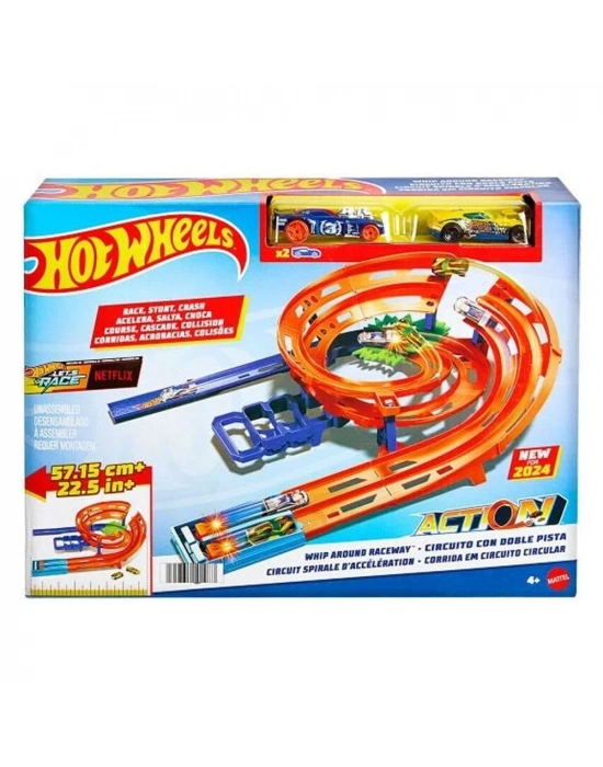 Hot Wheels İkili Yarış ve Akrobasi Pisti HTK17