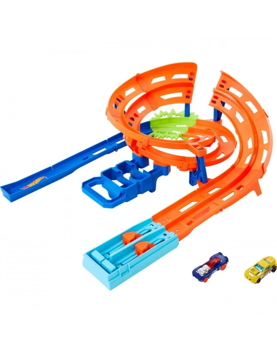 Hot Wheels İkili Yarış ve Akrobasi Pisti HTK17