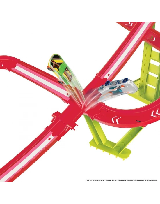 Hot Wheels Neon Yarışlar Çoklu Yarış Heyecan Pist Seti HPC07