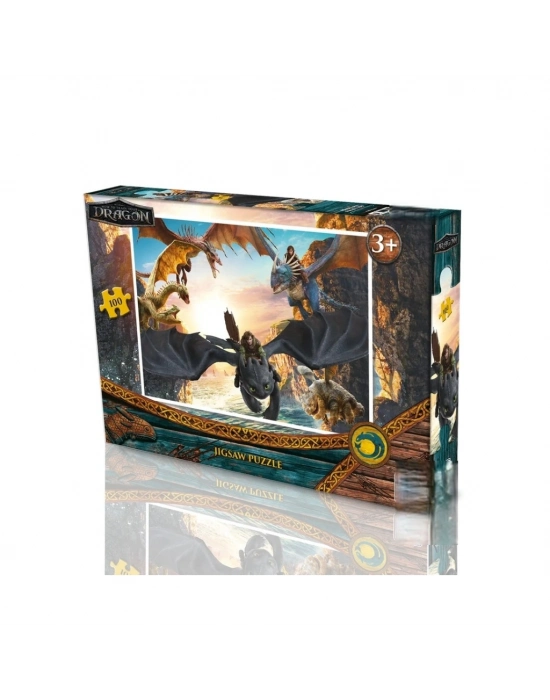 How to Train Your Dragon Puzzle 100 Parça