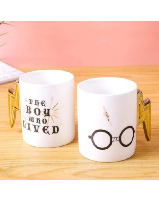 HP Gözlük Şimşek Tasarımlı Kupa Bardak