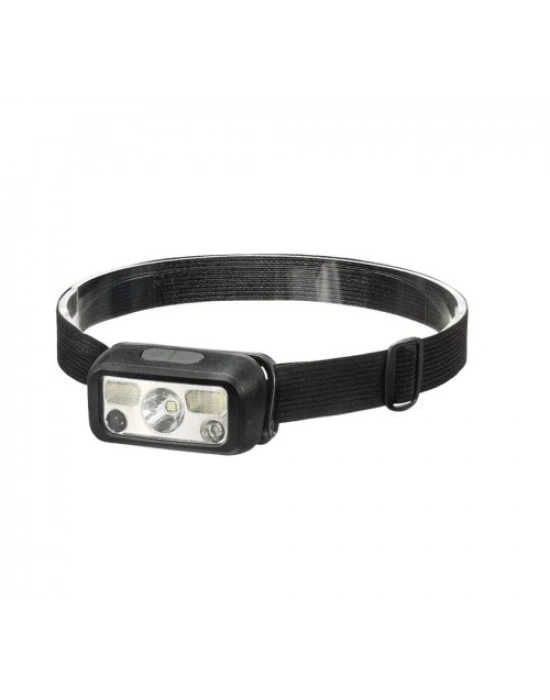 Hs-43 Sensörlü Şarjlı Type-c Çok Amaçlı Kırmızı Işıklı Kafa Lambası