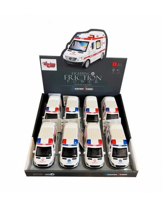 ® HT-7737 SURT.IŞIKLI SESLİ AMBULANS POLİS -VRD