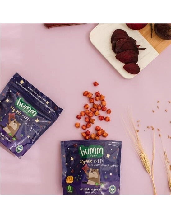 Humm Organik Pancarlı ve Tam Tahıllı Puflar 30 Gr