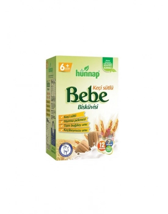 Hünnap Keçisütlü Vitaminli Bebe Bisküvisi 400 Gr