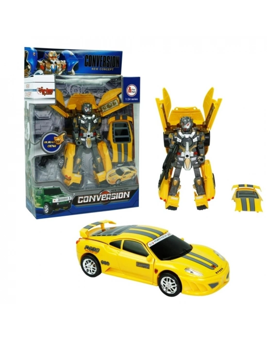 ® HW-899-1-2-5 KUT. DÖNÜŞEBİLEN ROBOT JEEP 1:24 -VRD