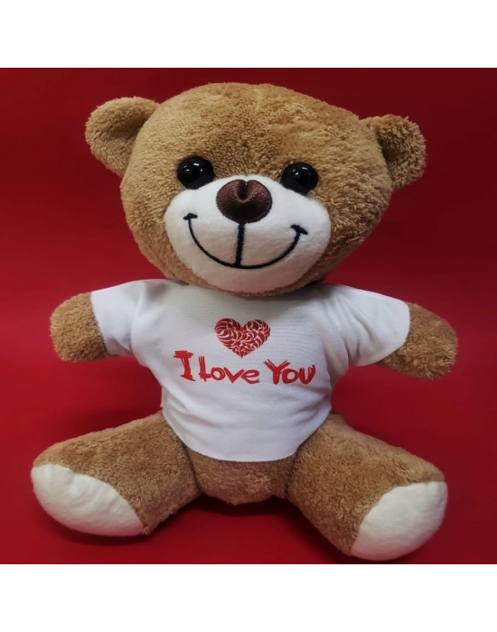 I Love You Tişörtlü Ayı
