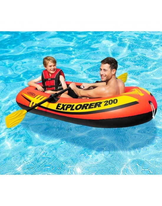 IB58331 Intex Explorer Bot 200 Set (Kürek Pompa) 185x94x41 cm