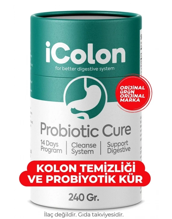 icolon Prebiyotik Bağırsak Kürü 240 GR Probiotic Cure