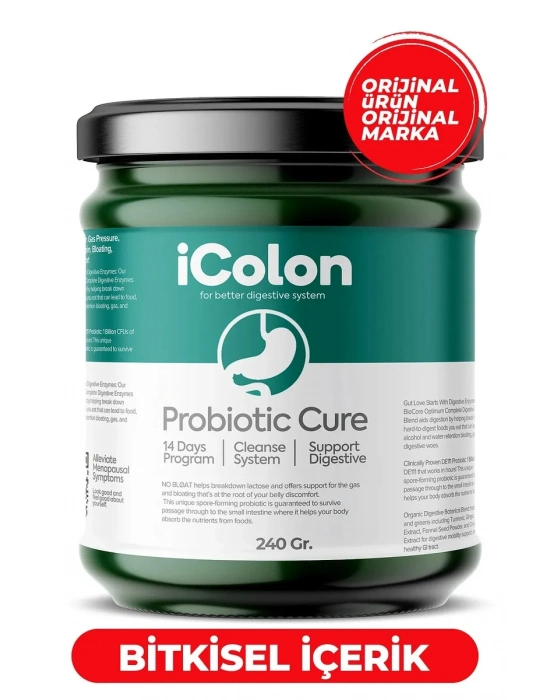 icolon Prebiyotik Bağırsak Kürü 240 GR Probiotic Cure