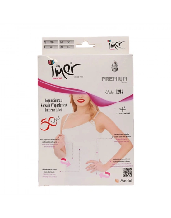 İmer Emzirme Korse Atlet 1298 Black