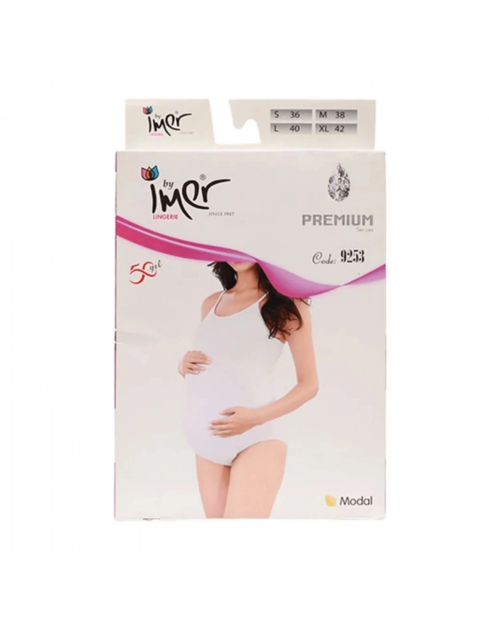 İmer Hamile Çıt Çıt Body 9253 White