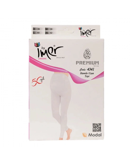 İmer Uzun Hamile Tayt 4341 Black