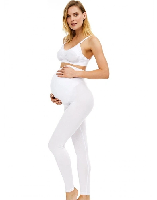 İmer Uzun Hamile Tayt 4341 White
