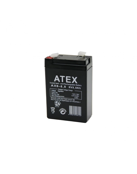 İnce Akü 6v 2.8ah Amper