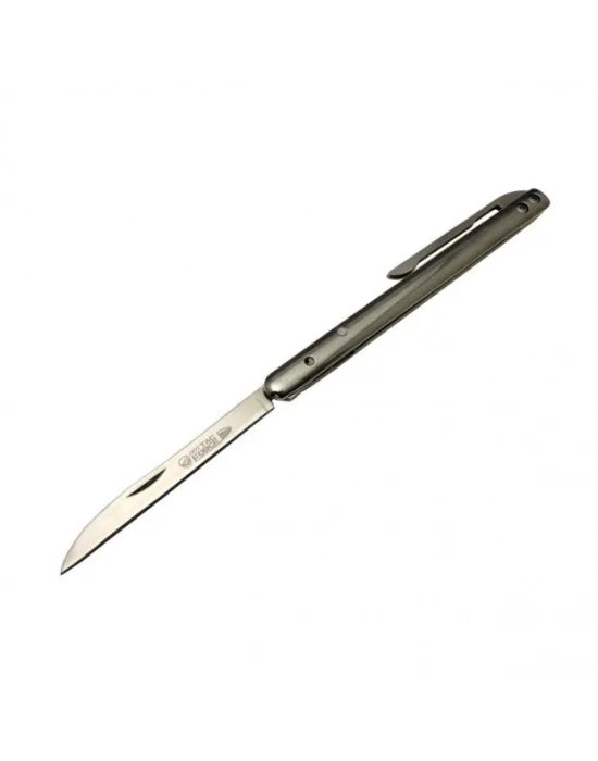 İnce D2 Çelik Çakı 18 Cm , Metal Sap