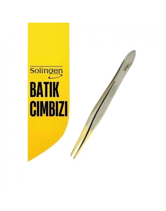 İnce Uçlu Batık Cımbızı - Şık ve Hassas Kaş Şekillendirme Solingen Professional