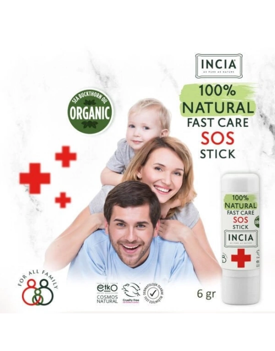 İncia Doğal SOS Stick 6 Gr