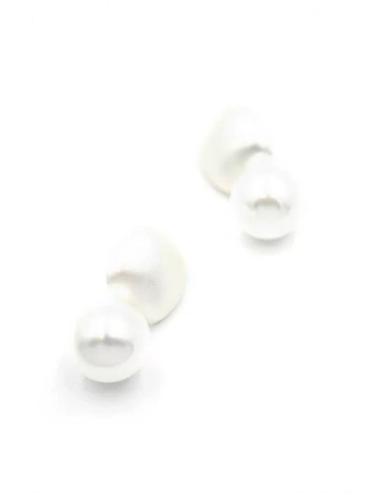 İncili Küpe - Gümüş