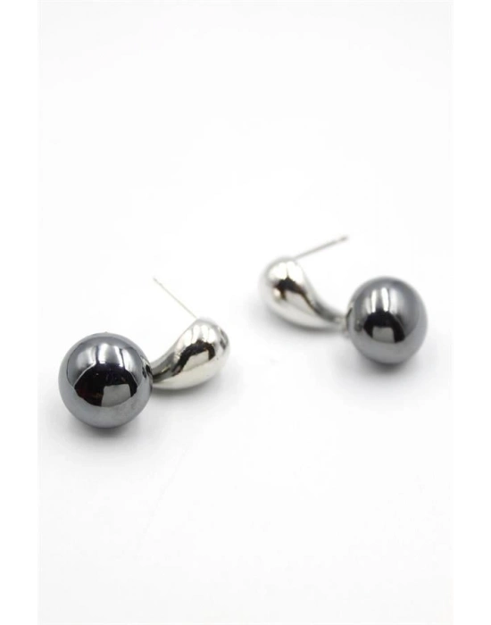 İncili Küpe - Gümüş