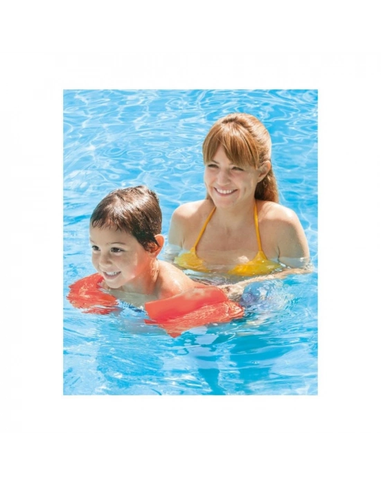 ® Intex Çift Boğumlu Kırmızı Kolluk 25x17 cm (6-12 Yaş)