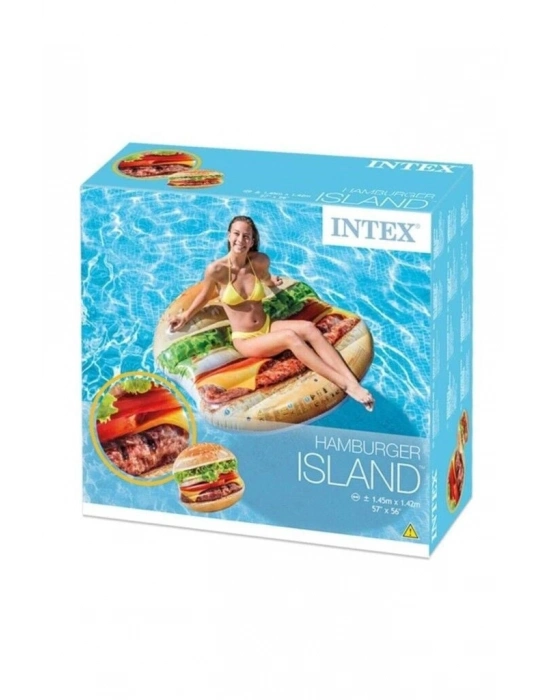 Intex Hamburger Ada Yatak 145x142 cm - 58780