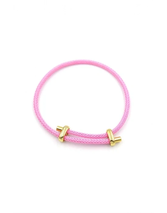 İp Bileklik - Pembe