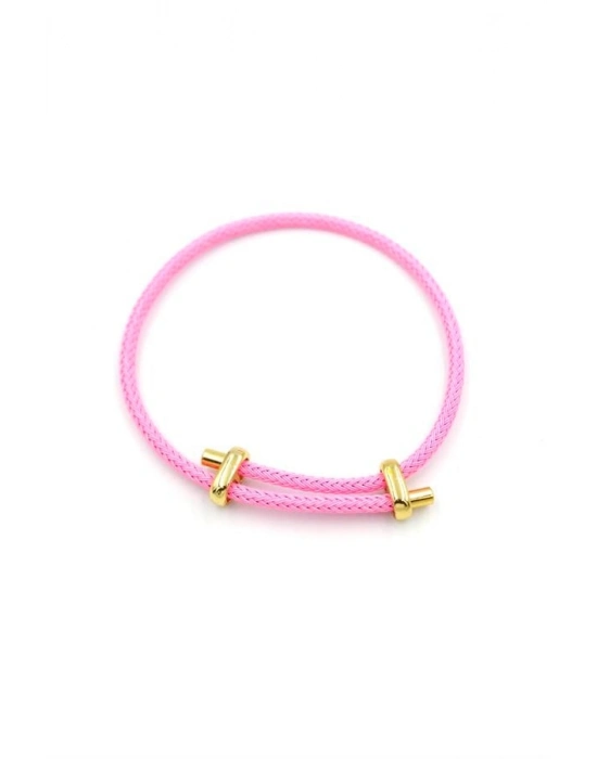İp Bileklik - Pembe