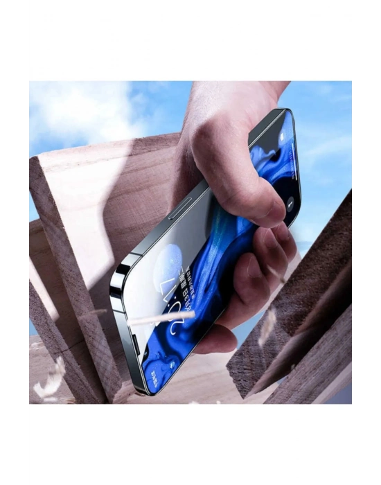 Iphone 13 Pro Max Uyumlu 9d Tam Kaplayan Parmak Izi Bırakmayan Ekran Koruyucu Film