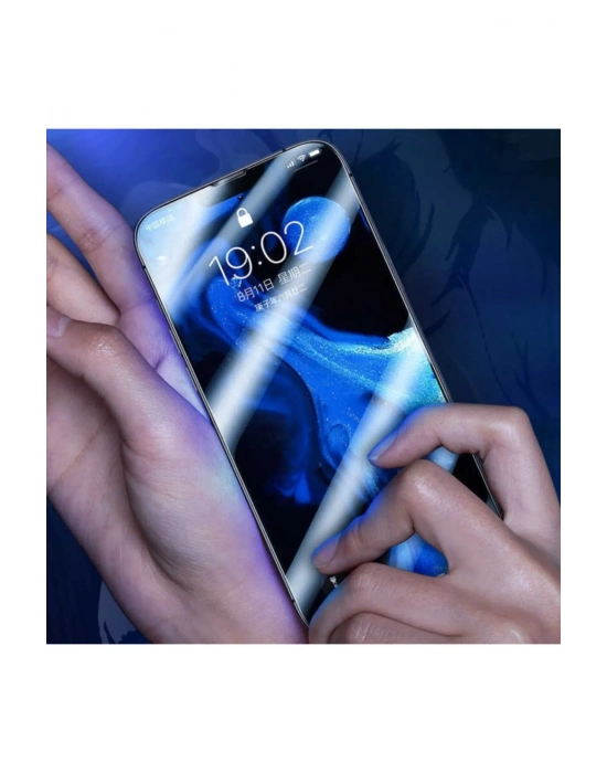 Iphone 13 Pro Uyumlu 9d Tam Kaplayan Parmak Izi Bırakmayan Ekran Koruyucu Film