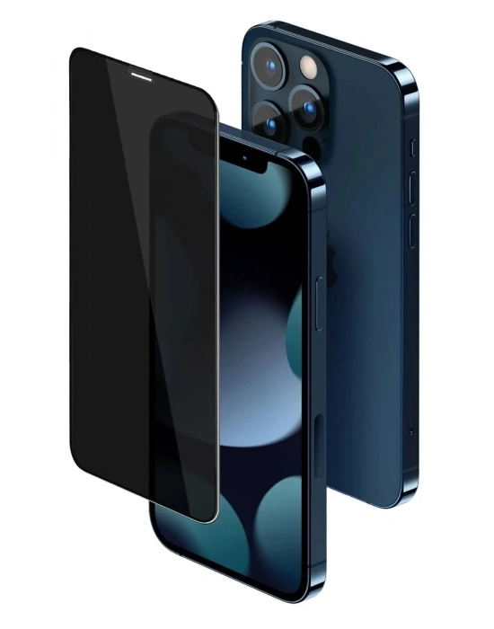 Iphone 13 Pro Uyumlu Hayalet Ekran Gizli Tam Kaplayan Kırılmaz Cam Seramik Ekran Koruyucu Film