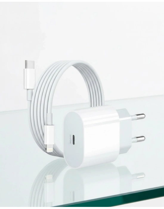 ® iPhone 14 13 12 11 Pro Pro Max 20W PD Lightning Hızlı Şarj Cihazı