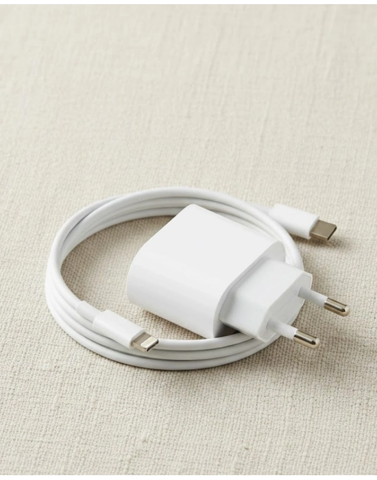 ® iPhone 14 13 12 11 SE XR XS Max Uyumlu 20W Şarj Cihazı Seti