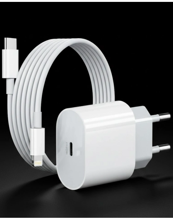 ® iPhone 14 13 12 11 Uyumlu 20W Hızlı Şarj Adaptörü Lightning Kablo Seti