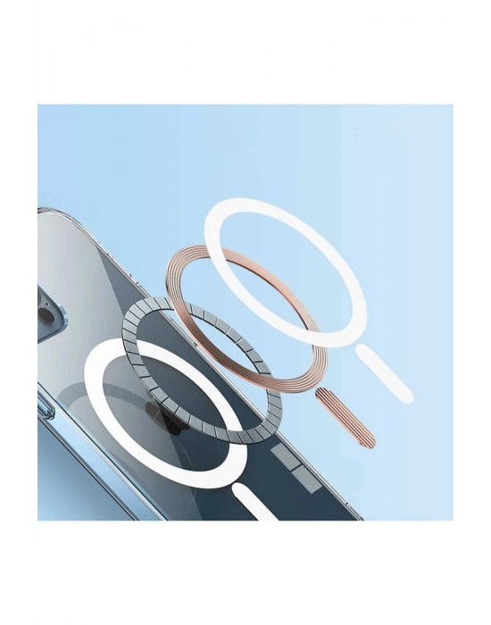 Iphone 14 Kılıf Kamera Lens Korumalı Magsafe Destekli Şeffaf Darbe Emici Sert Kapak